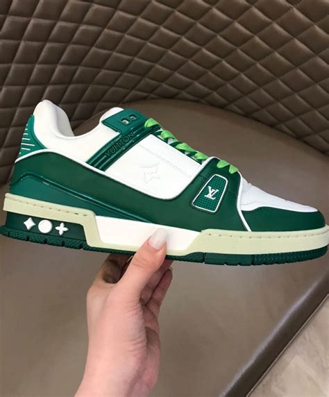 louis vuitton sneakers greece|louis vuitton trainer green.